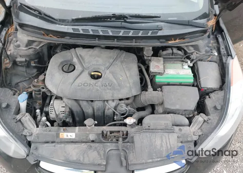 2013 Hyundai Elantra Gls from USA, damaged, VIN 5NPDH4AE7DH372360